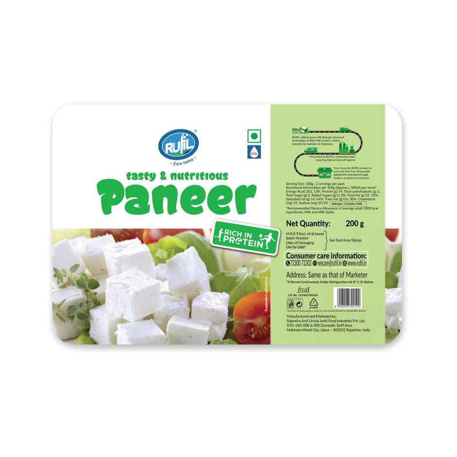 RUFIL Paneer Vaccum Pack