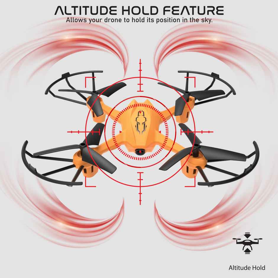 Hamleys Electrobotics Air Buddy 2.4 GHZ Altitude Holding Drone