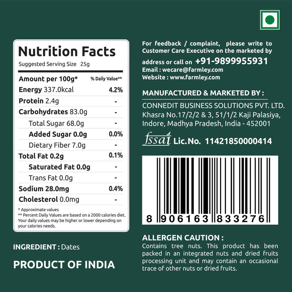 Farmley Barkat Dates | Naturally Sweet Khajoor