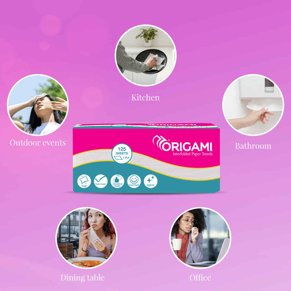 Origami Value Pack Interfolded Paper Towels | 125 Pulls