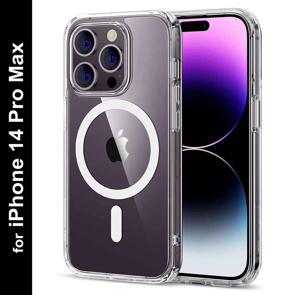 Zapcase Back Cover for Apple iPhone 14 Pro Max | MagSafe-Clear