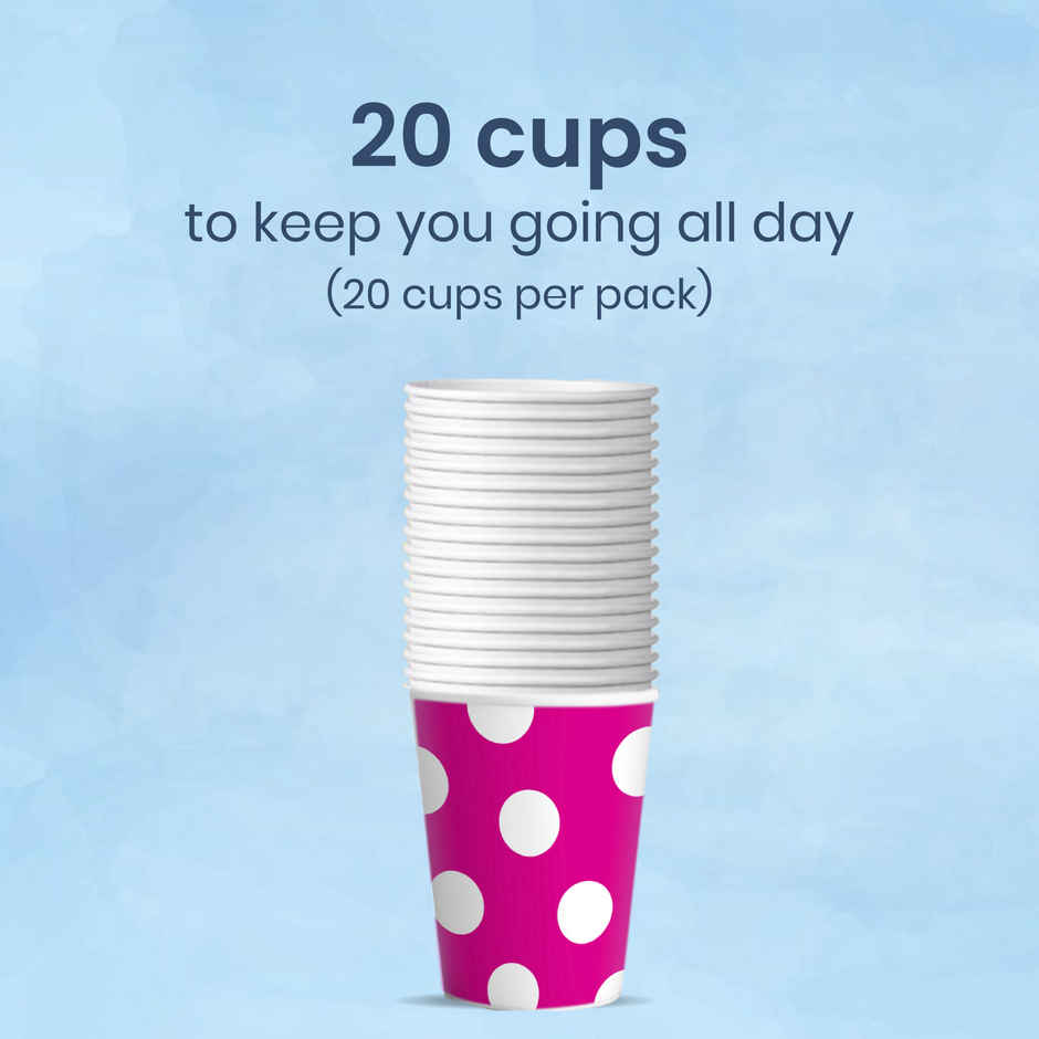 Origami Disposable Paper Cups 200 ml