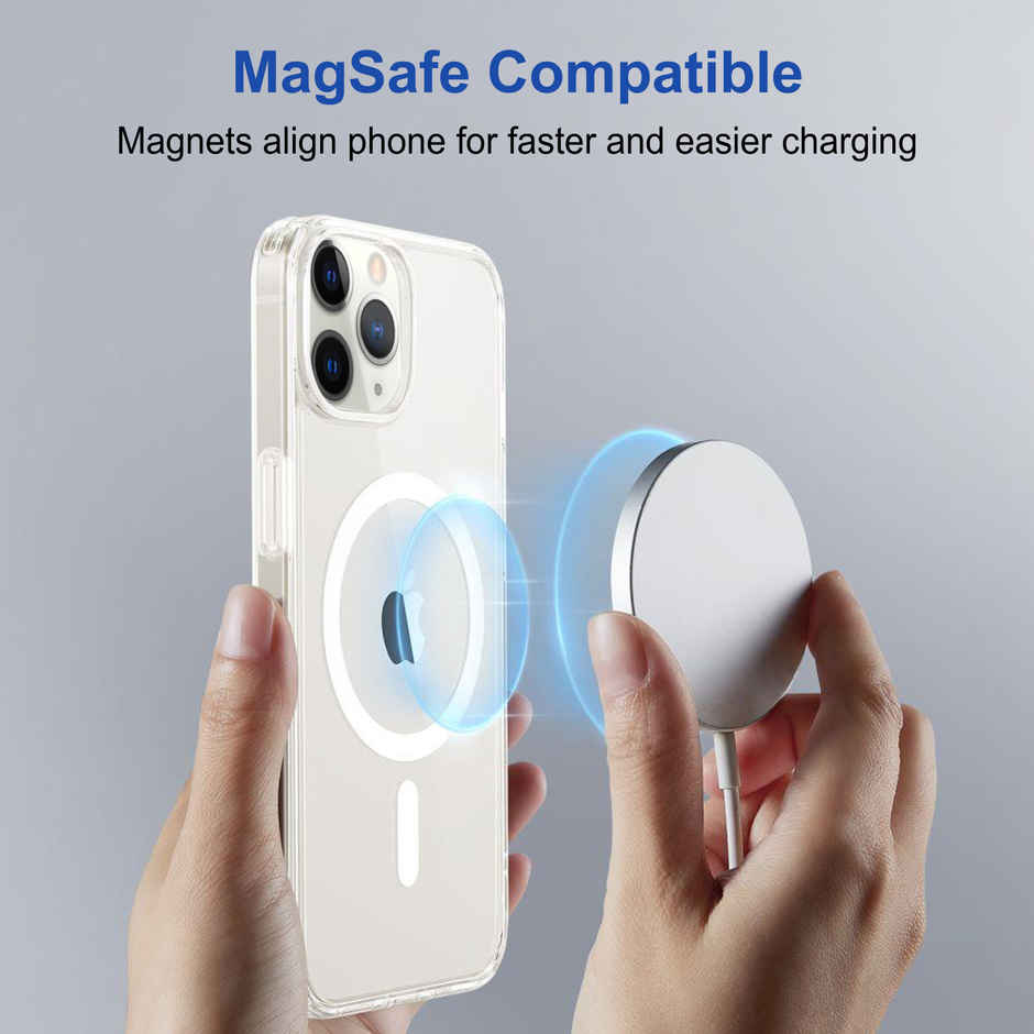 Zapcase Back Cover for Apple iPhone 11 Pro | MagSafe-Clear