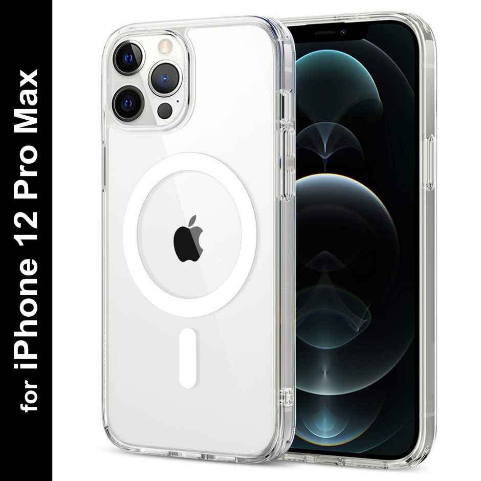 Zapcase Back Cover for Apple iPhone 12 Pro Max | MagSafe-Clear