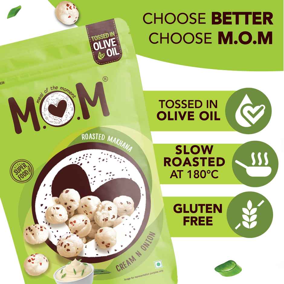 MOM Cream & Onion Roasted Makhana