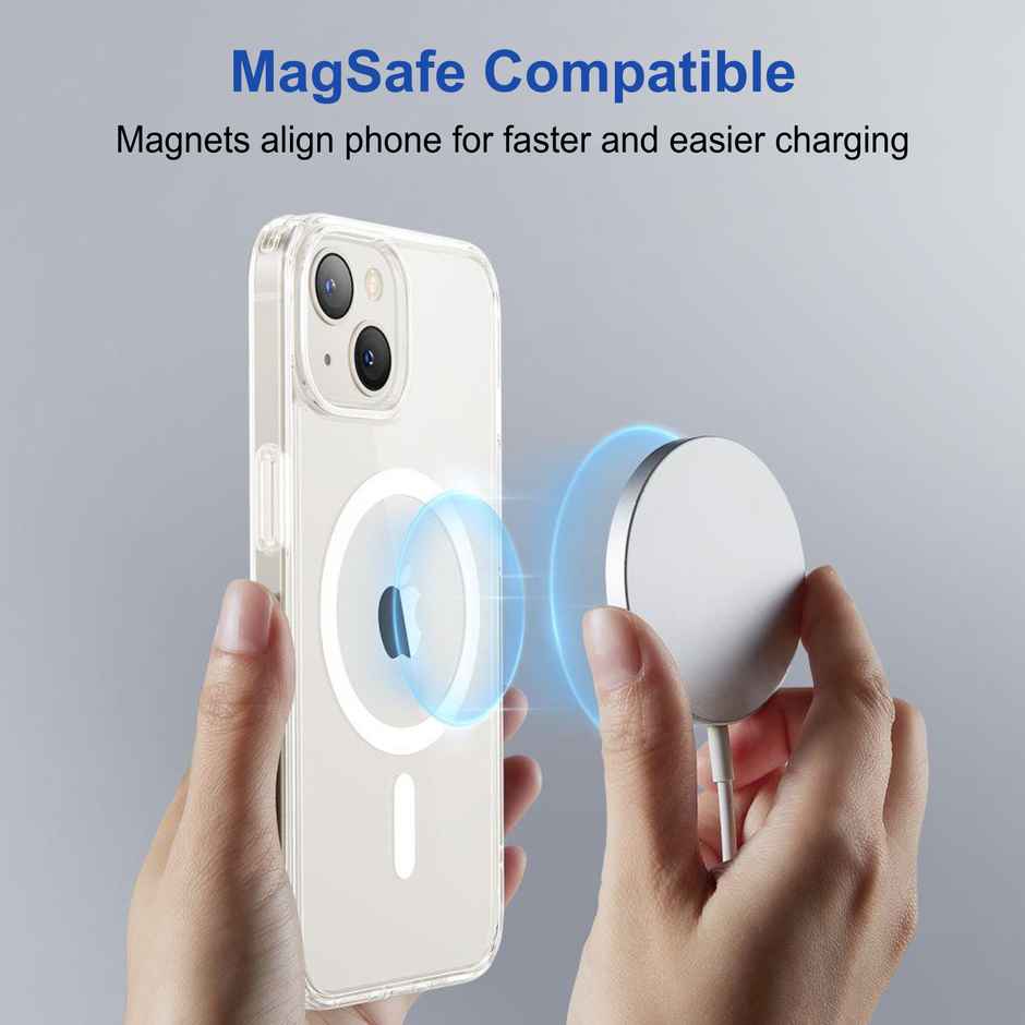 Zapcase Back Cover For Apple Iphone 14 Plus (MagSafe-Clear)