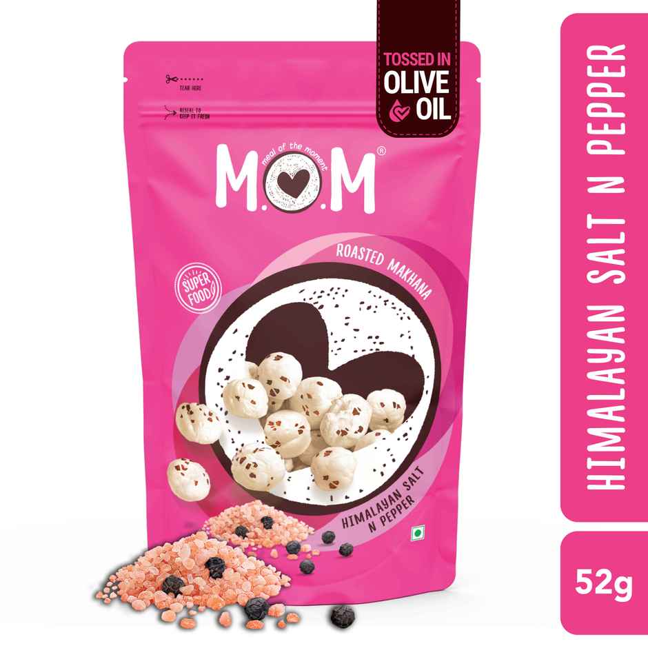 MOM Himalayan Salt & Pepper Roasted Makhana