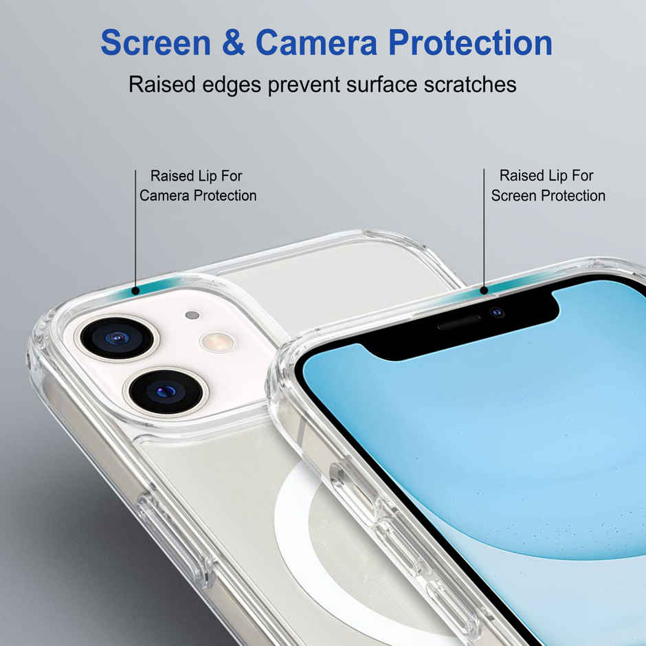 Zapcase Back Cover For Apple Iphone 11 (MagSafe-Clear)