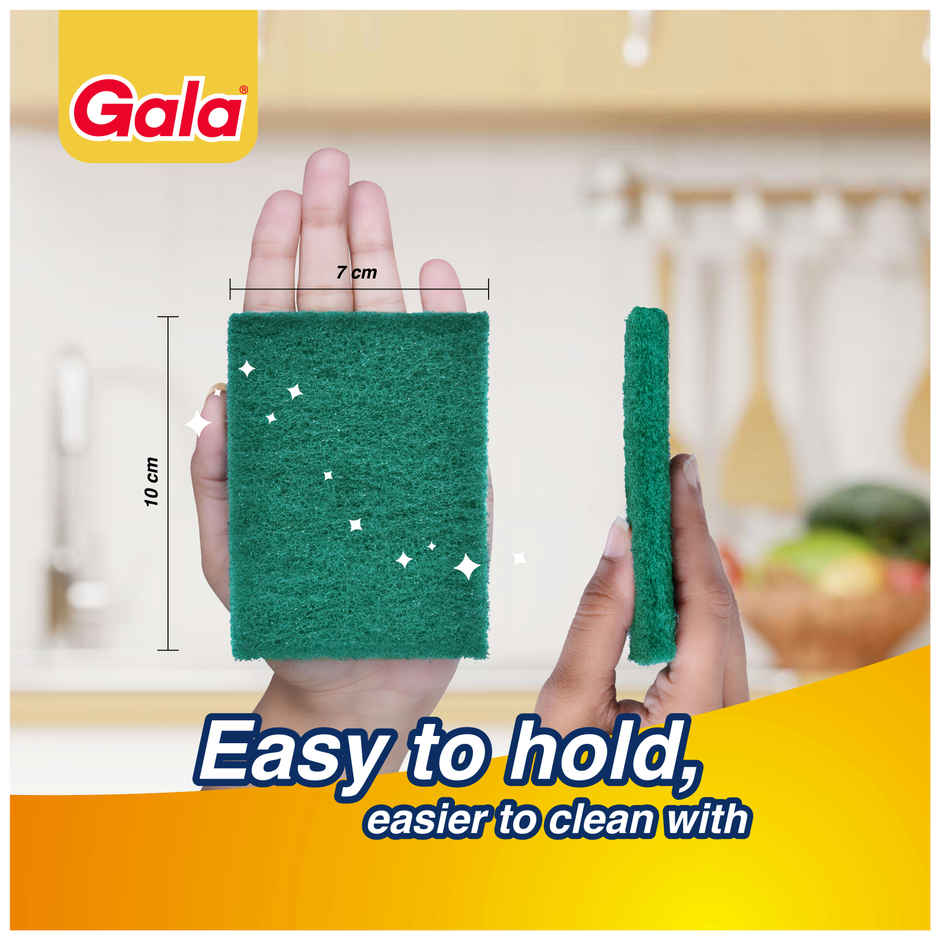 Gala Sparkle Magic Utensil Green Scrubber Pad