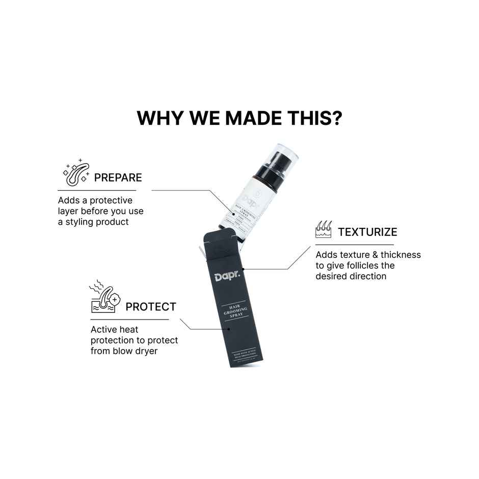 Dapr. Hair Grooming Spray