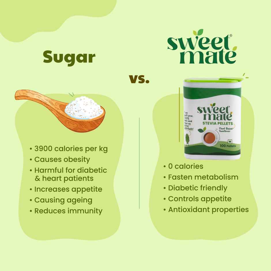 Sweetmate 100 Tablets Stevia