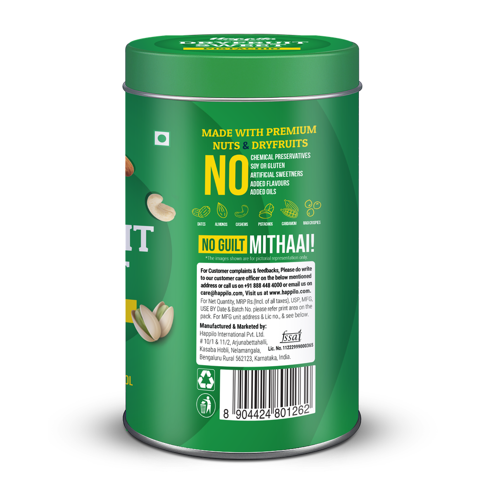 Happilo Pista Dry Fruit | Sweet Tin