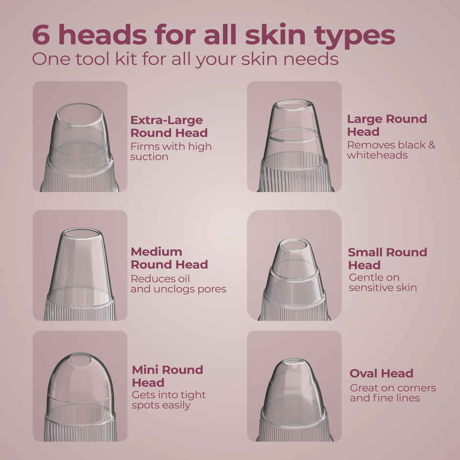 Lifelong LED display, 3 power for choice, Diamond skin peeling, Comedo suction, Llithium Battery