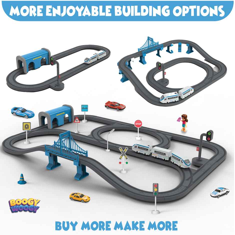 DIY toy Best Seller Indian City Trainset 91 pieces