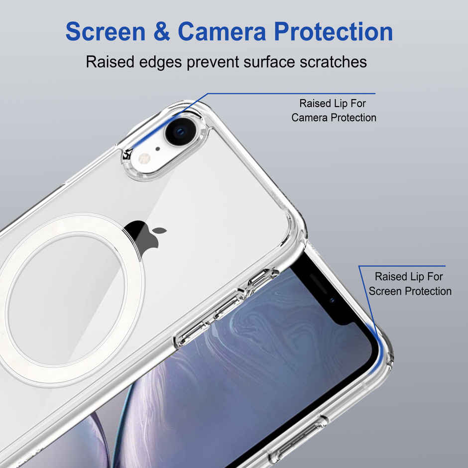 Zapcase Back Cover for Apple iPhone XR | MagSafe-Clear