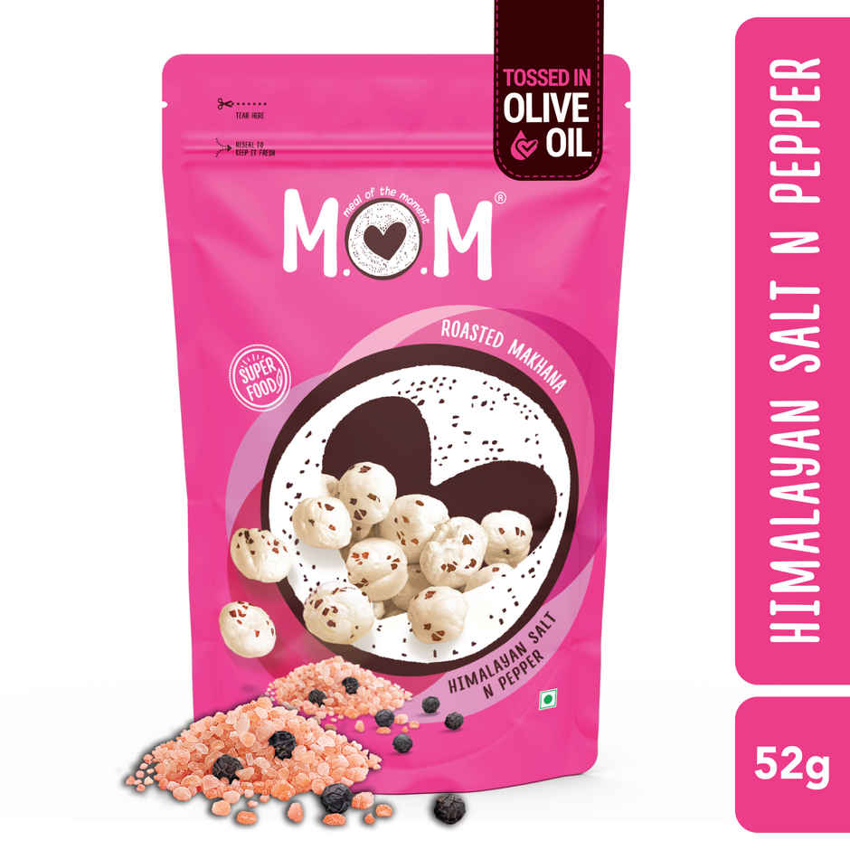 MOM Roasted Makhana Himalayan Salt N Pepper Combo