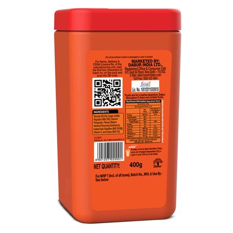 Dabur Health Care Orange Flavoured Glucose Powder