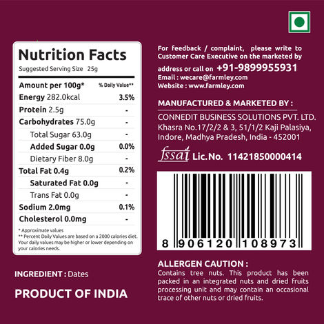 Farmley Kalmi Dates | Naturally Sweet Khajoor