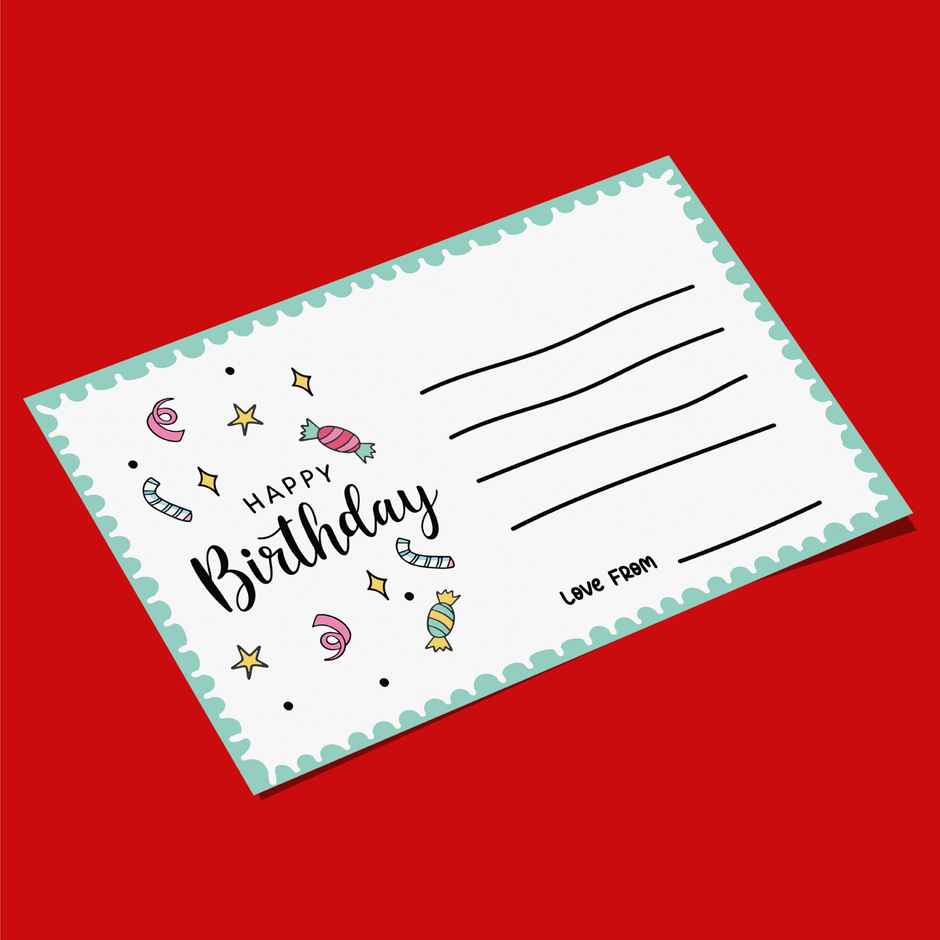 Oye Happy Birthday Gift Tag - 2 Pcs