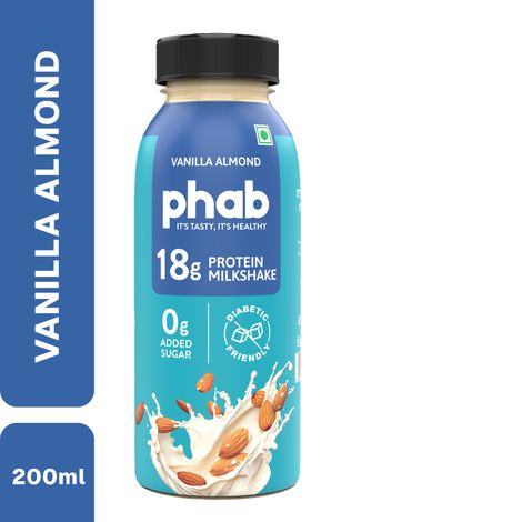 Phab 18g Protein Vanilla and Almond Milkshake