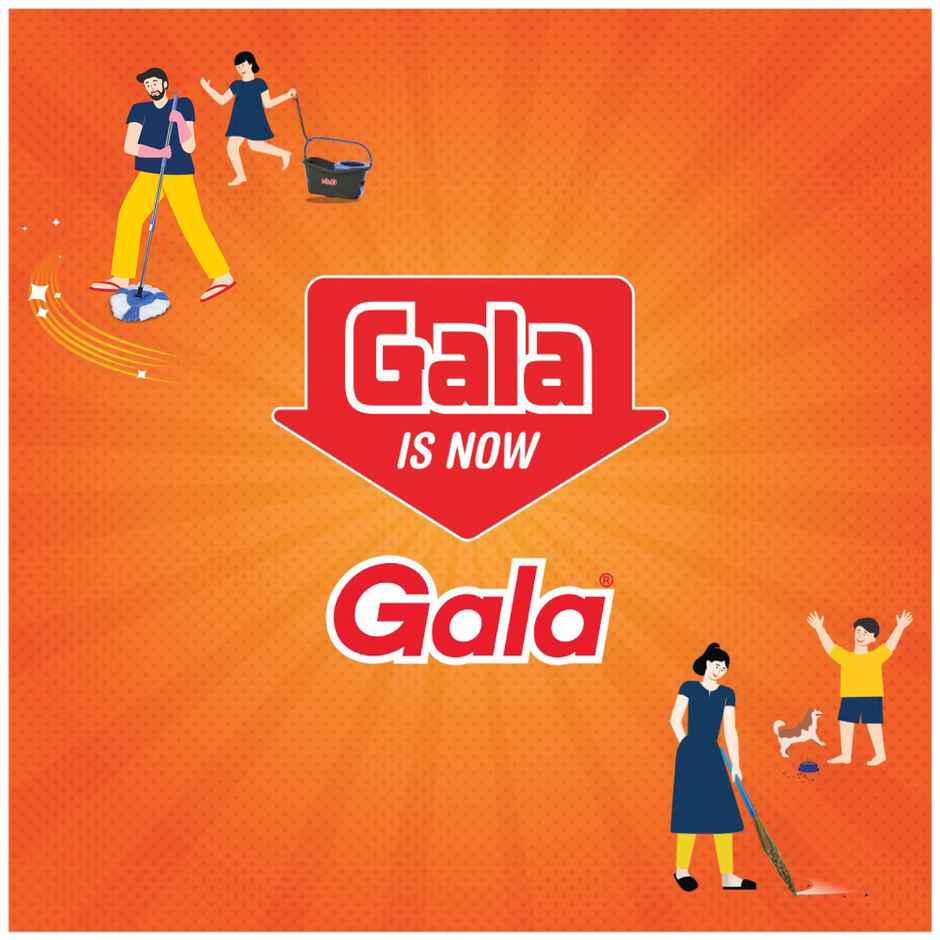 Gala Quick Spin Floor Mop with 1 extra refill