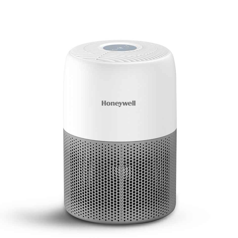 Honeywell Air Purifier for Home & Office, 3-in-1 filter, H13, HEPA,  Activated Carbon Filter, Removes 99.99% Pollutants, Allergens, Pet Danger, Smoke, Dust & Pollens - Air touch V1 - White