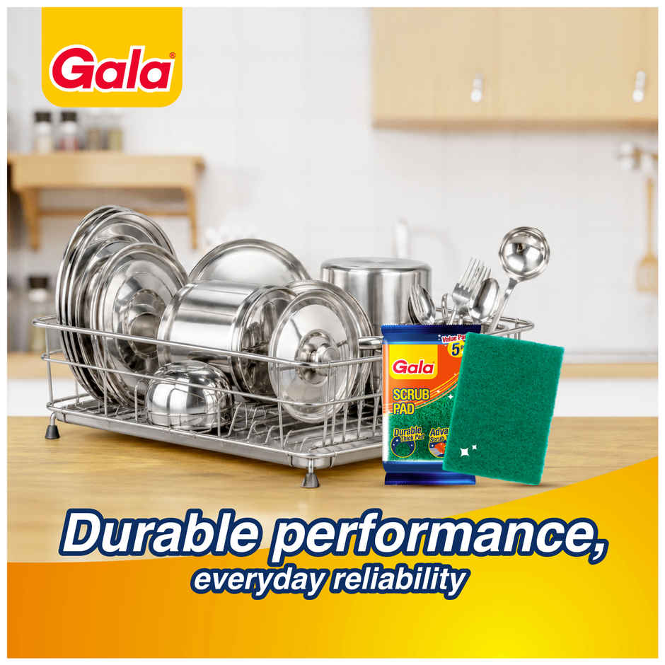Gala Sparkle Magic Utensil Green Scrubber Pad