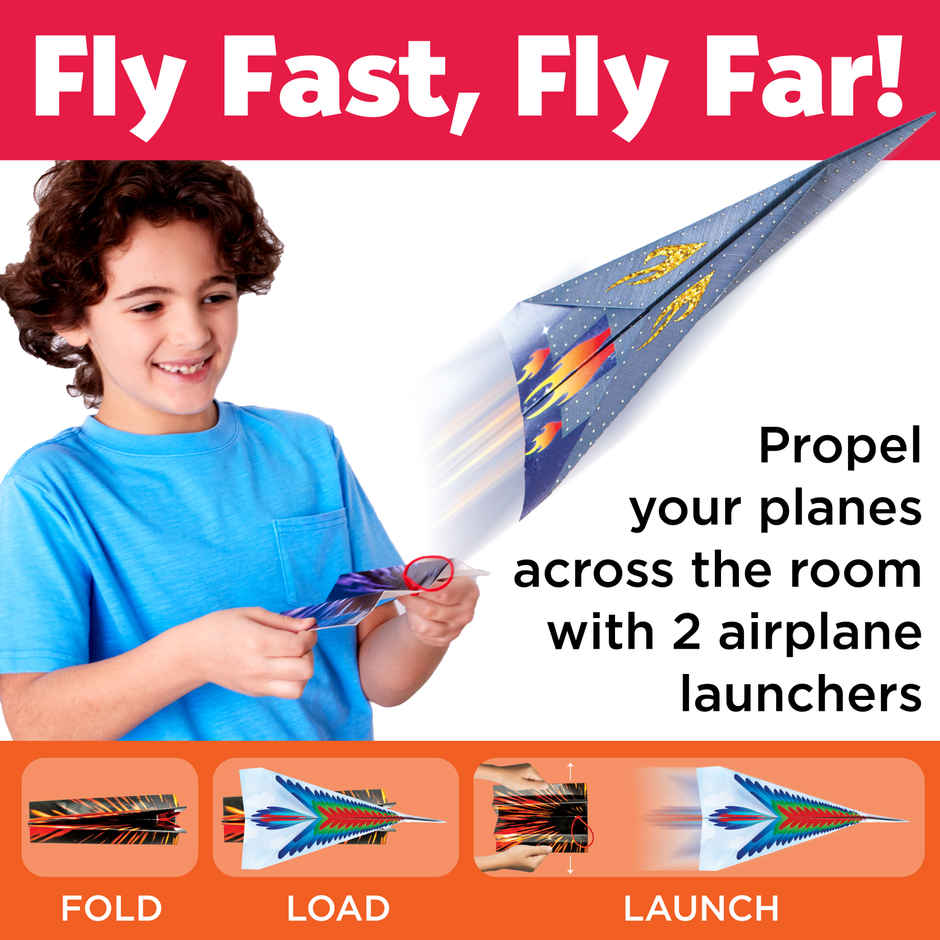 Creativity For Kids Stunt Squadron Paper Airplanes