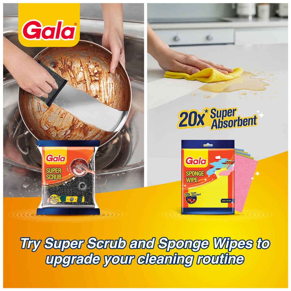 Gala Sparkle Magic Utensil Green Scrubber Pad