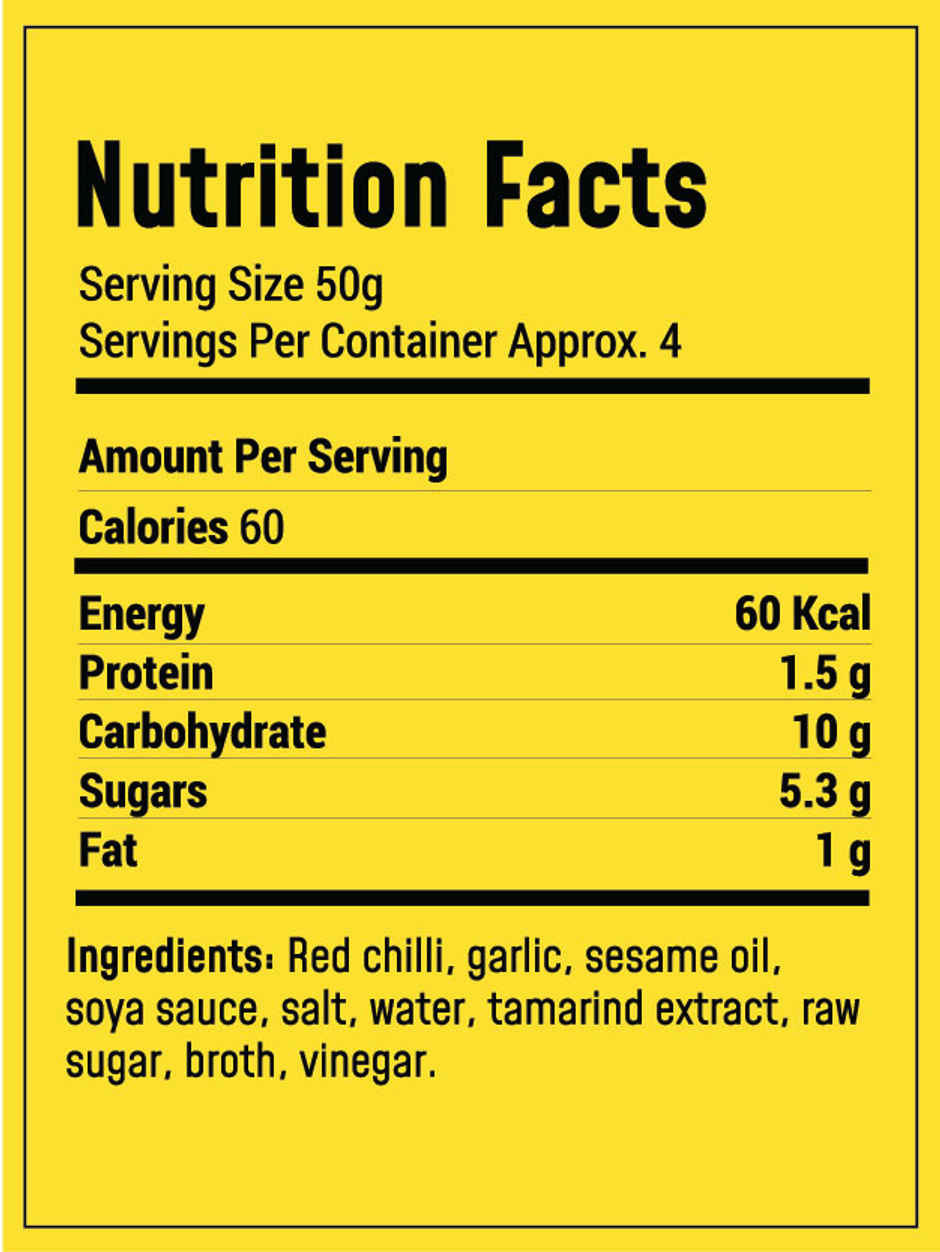 MasterChow Chilli Garlic Bang Bang Sauce