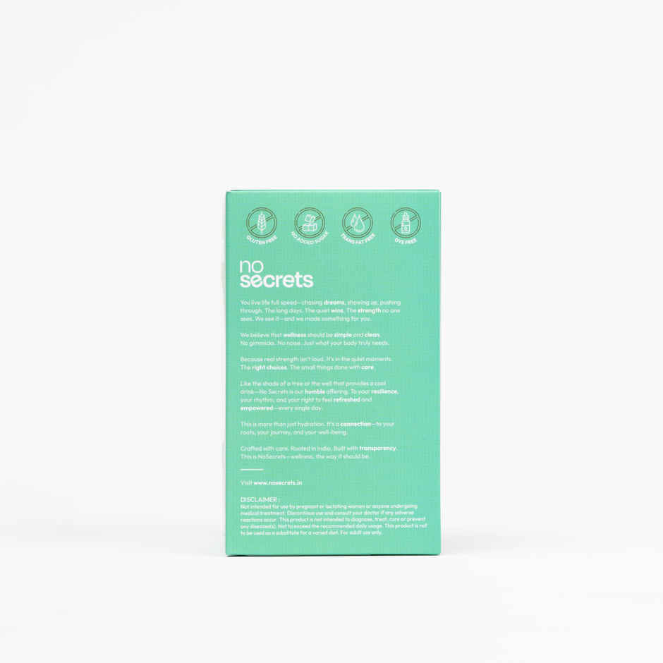 No Secrets Perfect Hydration Duo Electrolytes & Antioxidants Fresh Lime