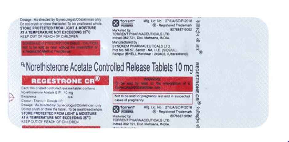 Regestrone CR 10mg Tablet