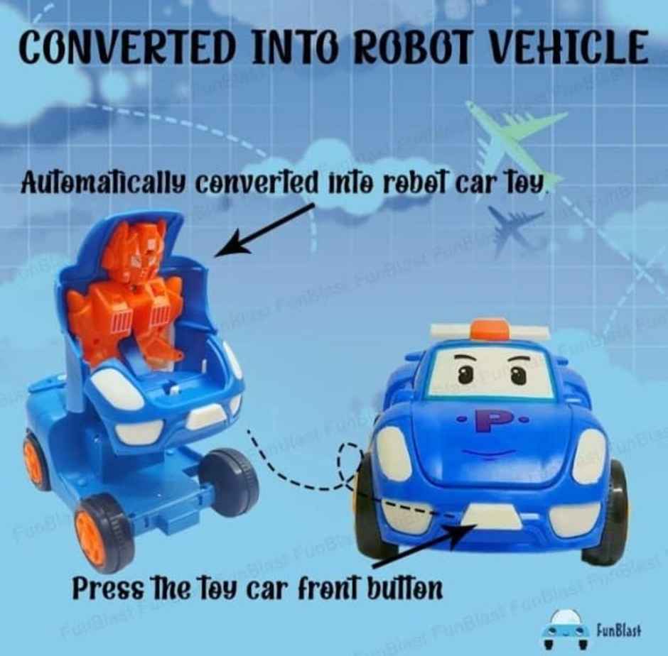 Urban Tots Transformer Car - Assorted