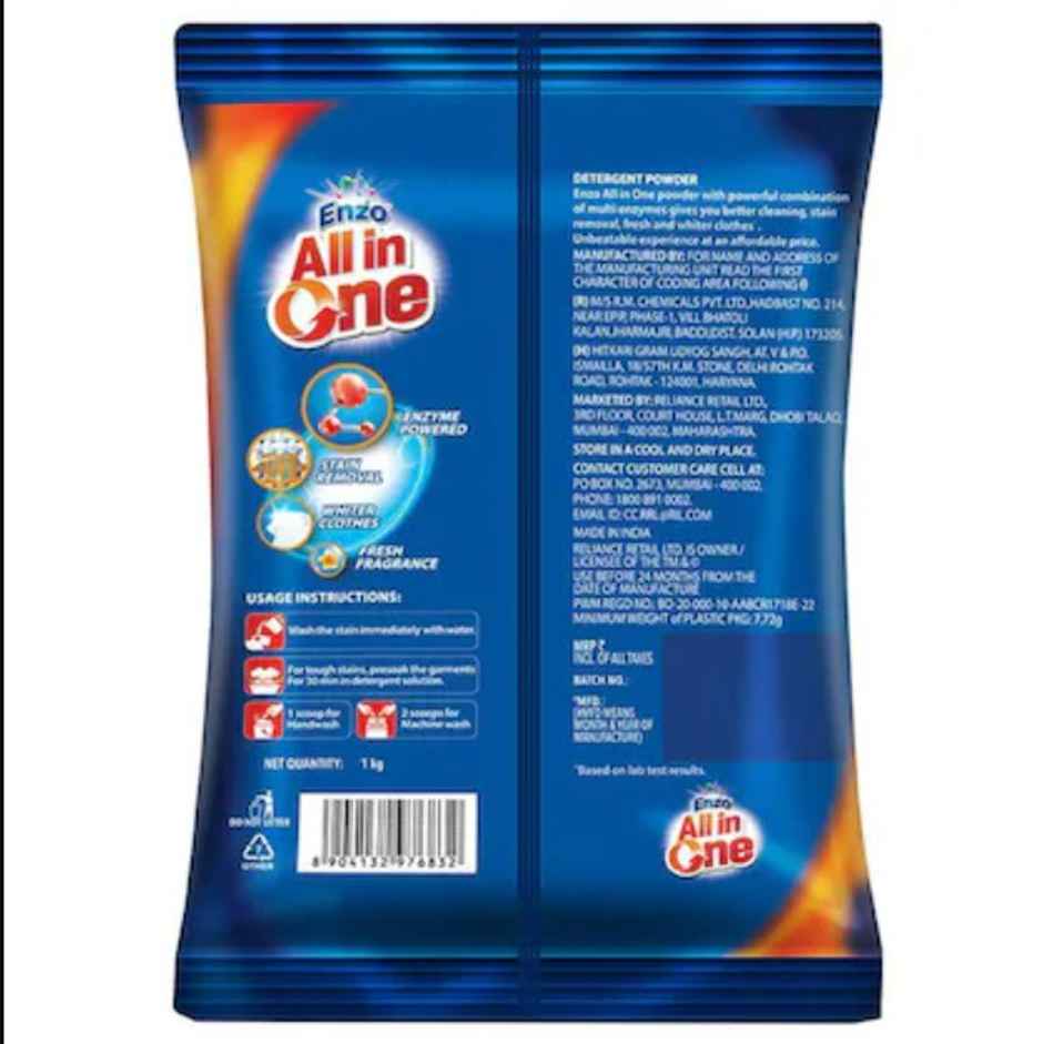 Enzo All In One Detergent Powder