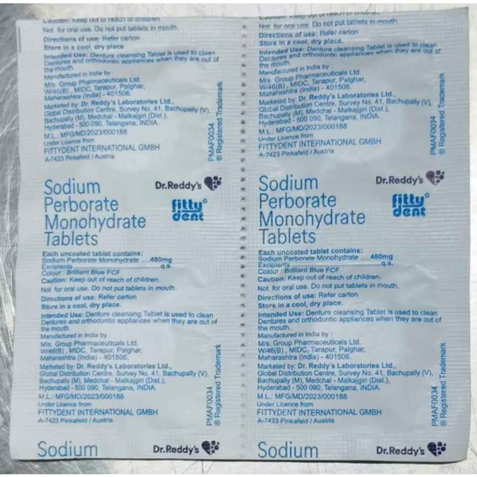 Fittydent Cleansing Tablet