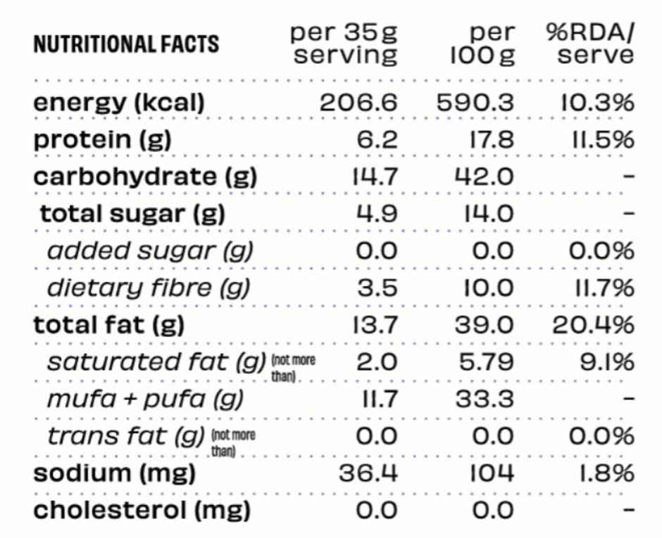 The Whole Truth Crunchy Dark Chocolate Peanut Spread