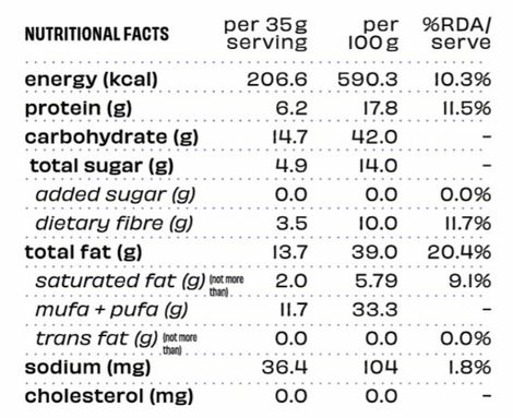 The Whole Truth Crunchy Dark Chocolate Peanut Spread
