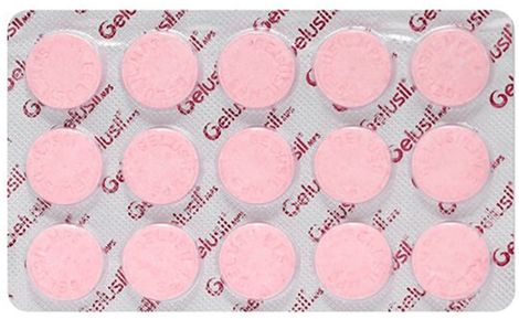 Gelusil Mps original Mint Flavour Chewable Tablets