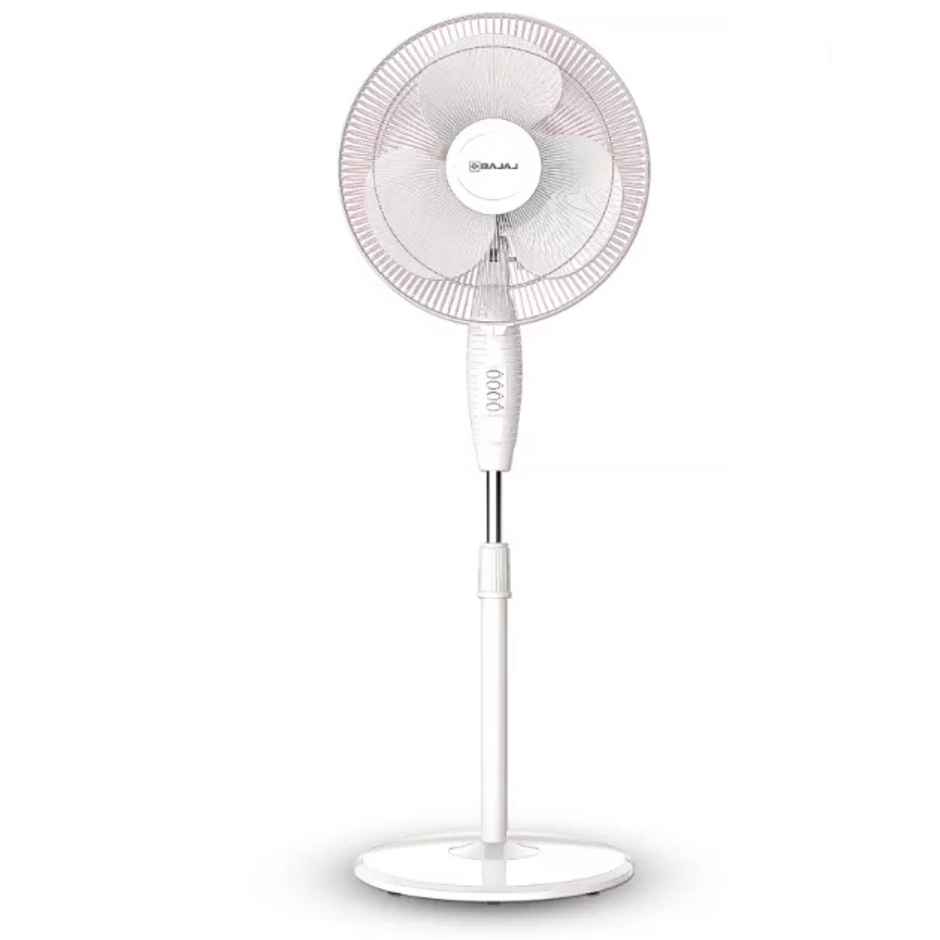 Bajaj Crest Neo Pedestal Fan, 400mm, All White