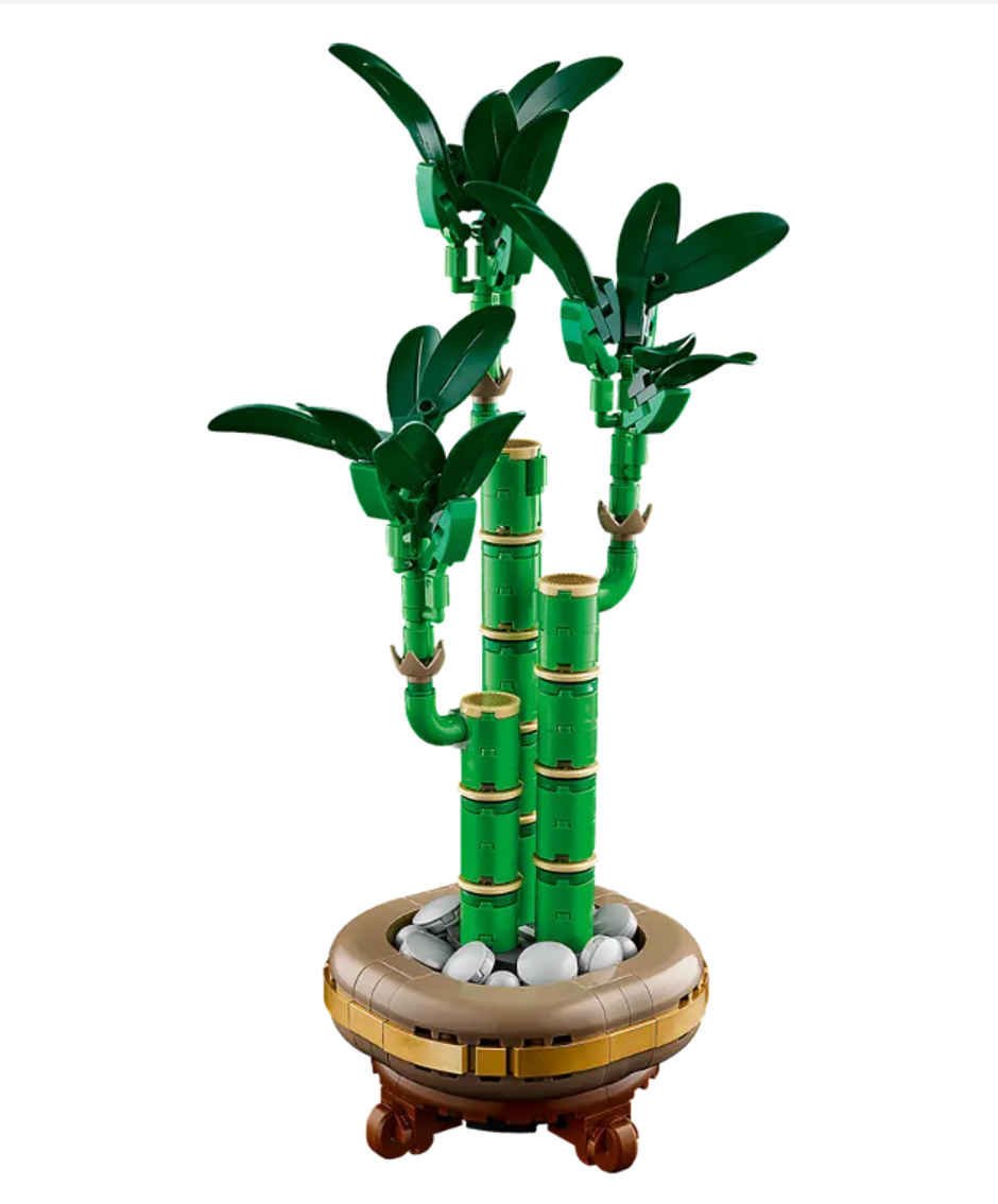 LEGO Botanicals Lucky Bamboo Plant Decor 10344 Building Blocks