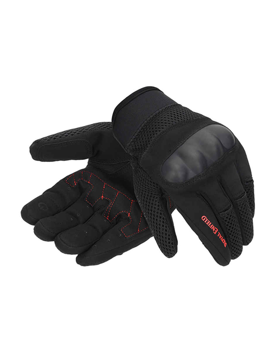 Royal Enfield Aeroflex Gloves | Black