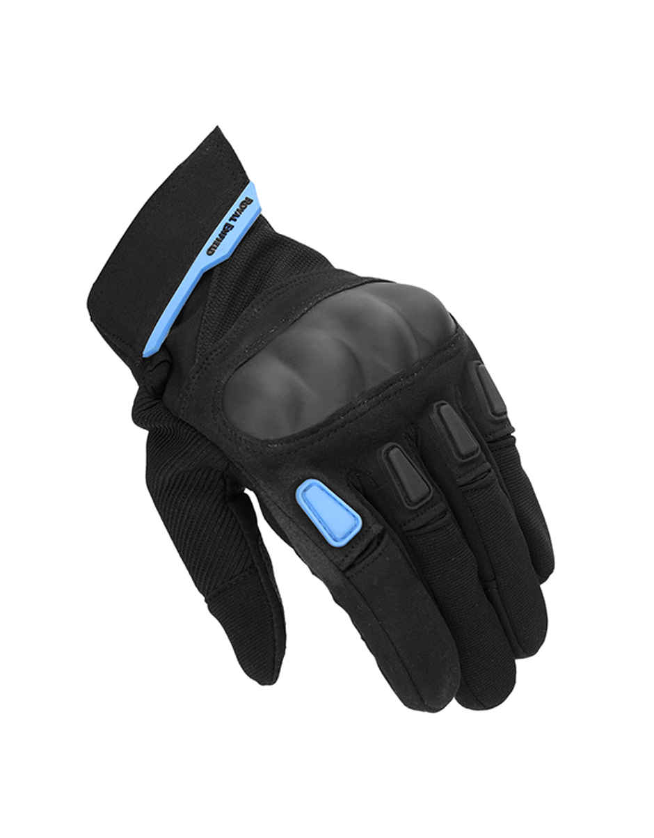 Royal Enfield Kommuter Gloves | Black & Blue