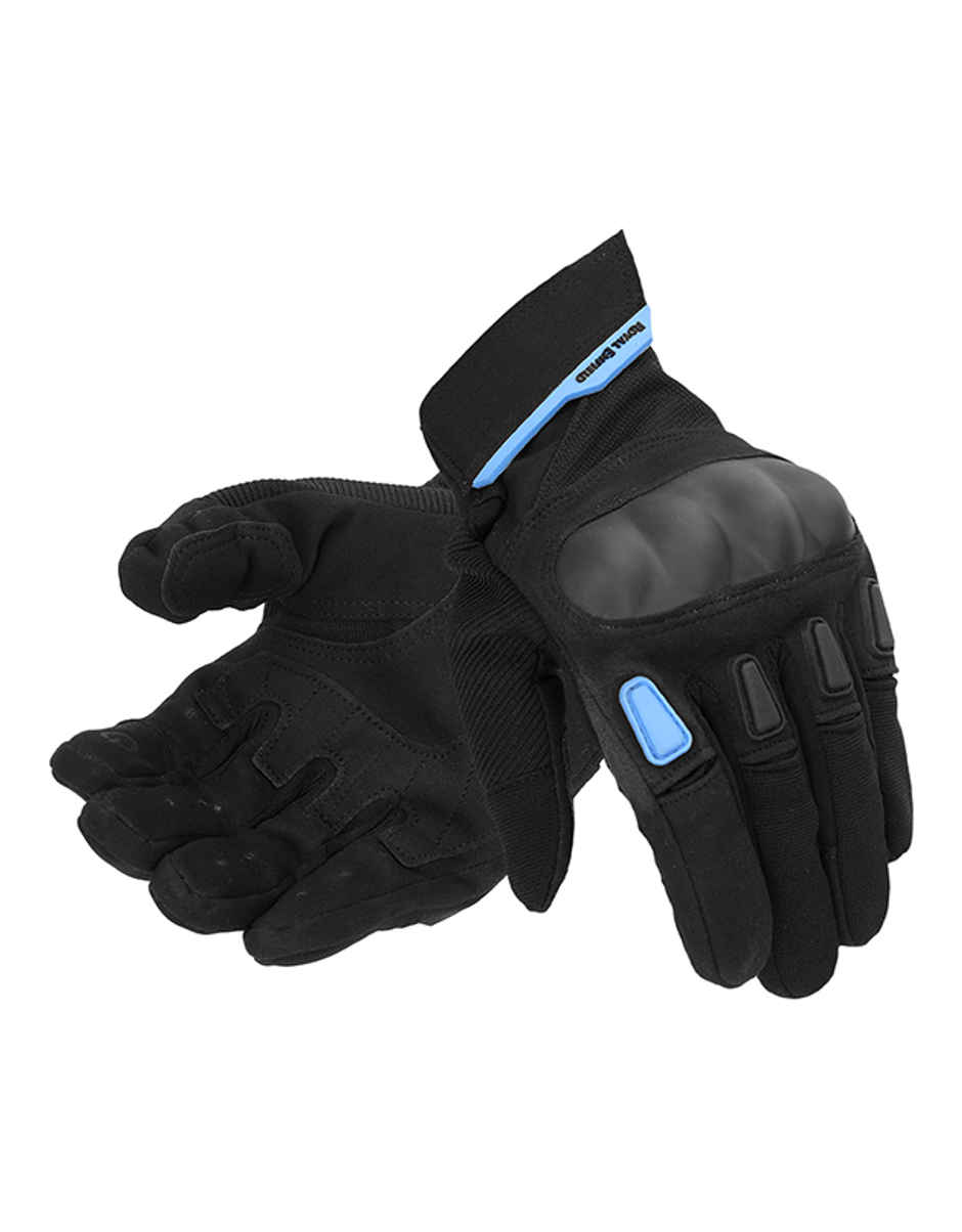 Royal Enfield Kommuter Gloves | Black & Blue