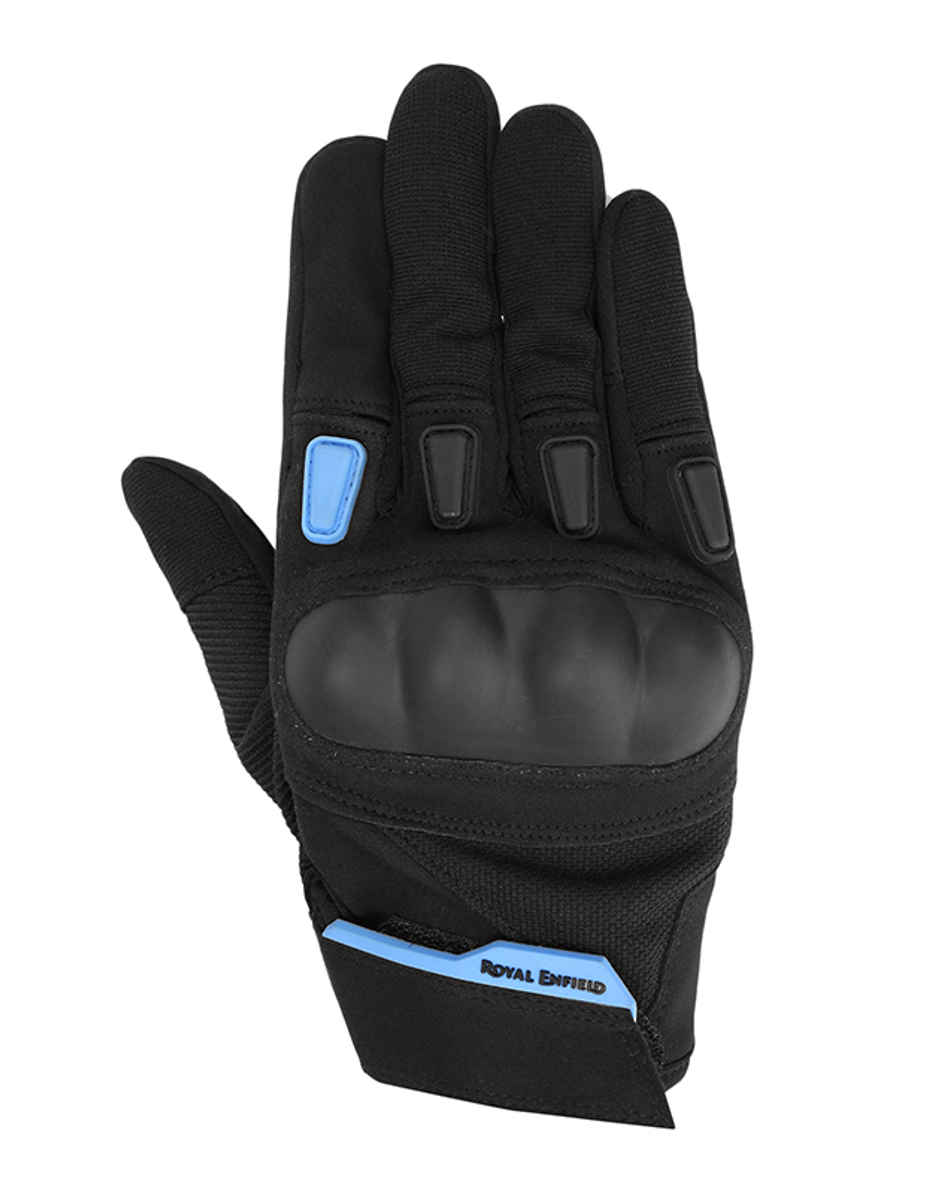 Royal Enfield Kommuter Gloves | Black & Blue