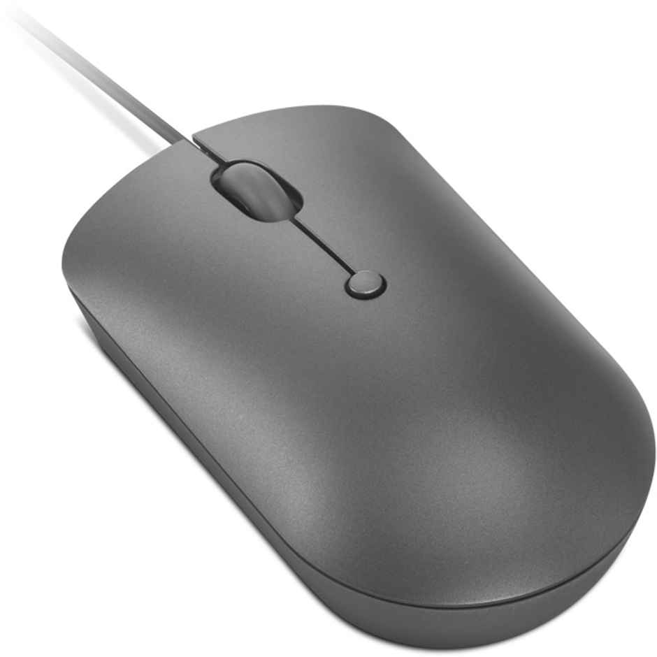 Lenovo 540 Usb-C Compact Wireless Mouse, 2400 Dpi Sensor(Storm Grey)