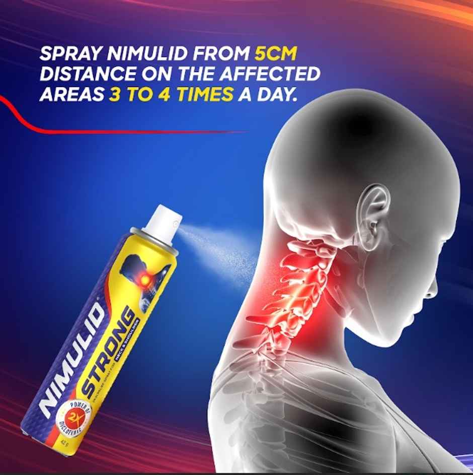 Nimulid Strong Pain Relief Spray