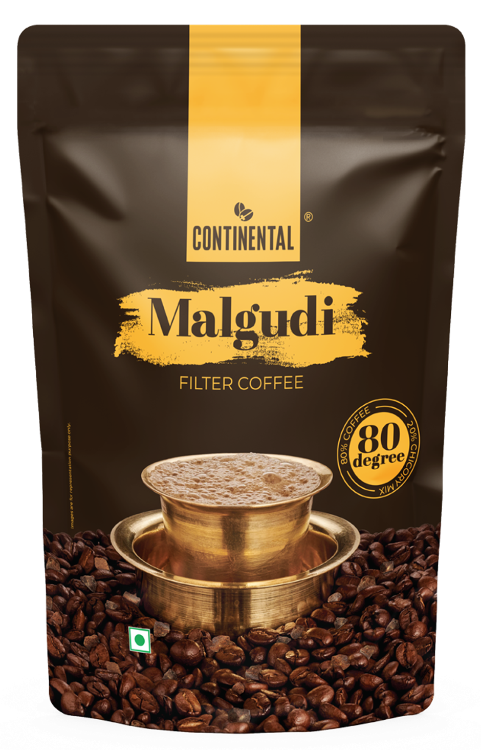 Continental Malgudi 80 Degree Filter Coffee - Pouch