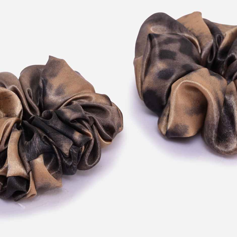 Buckleup Womens Hair Scrunchies Set Of 2 Buhrac 178