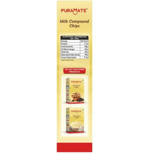 Puramate Milk Compound | Chocolate Chips