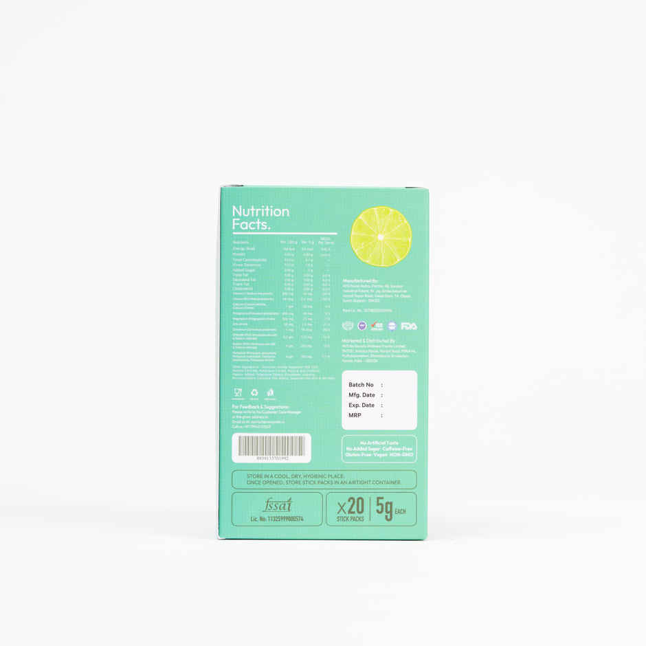 No Secrets Perfect Hydration Duo Electrolytes & Antioxidants Fresh Lime